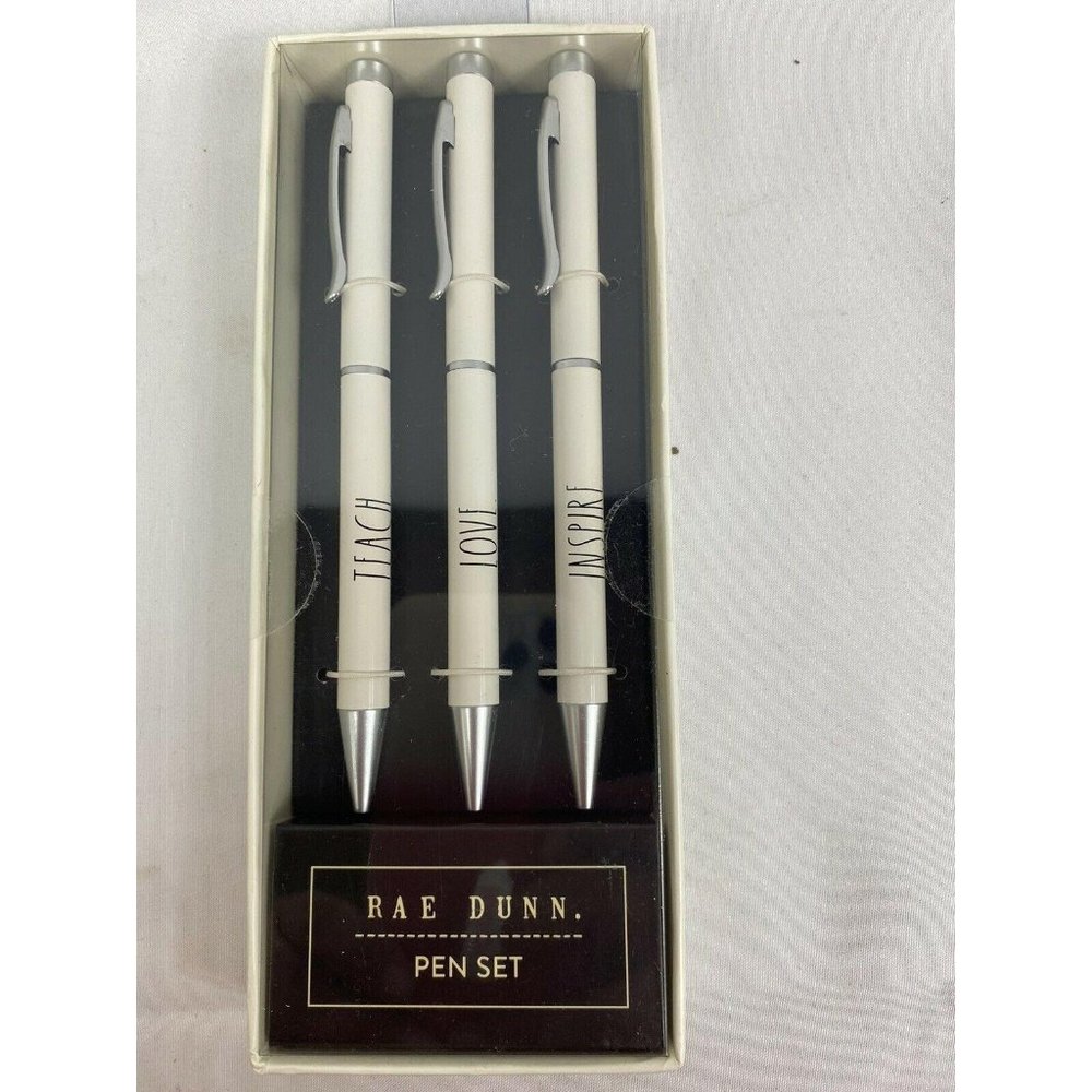 NWT Rae Dunn Teacher pens back to school teach lov